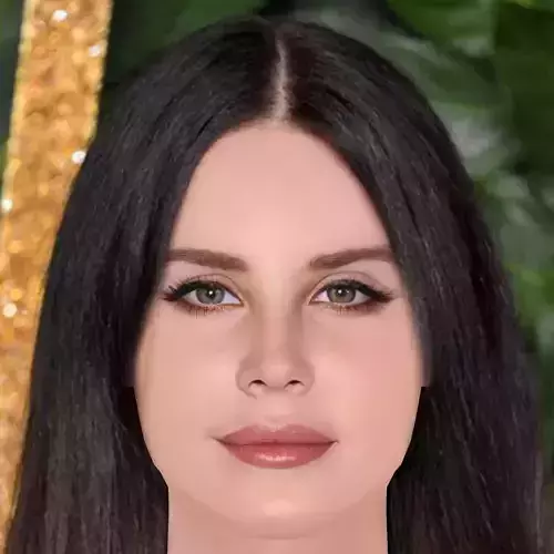 Lana Del Rey Head - No Hair - Low poly head for game
