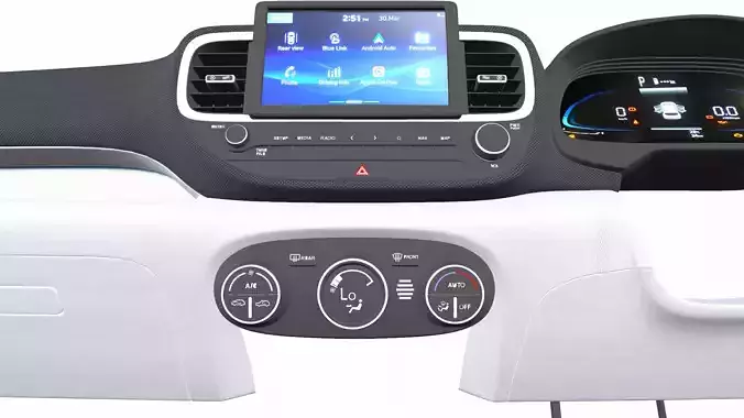 Hyundai Venue Turbo Dashboard