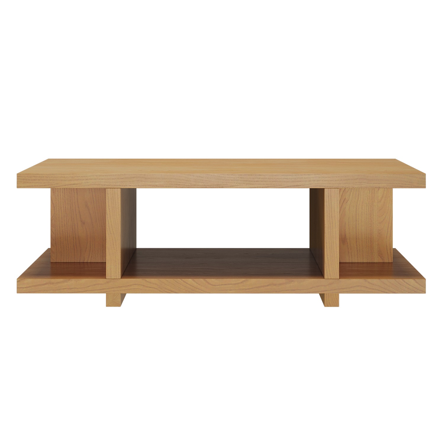 Wallace Coffee Table by West Elm 3D model_1
