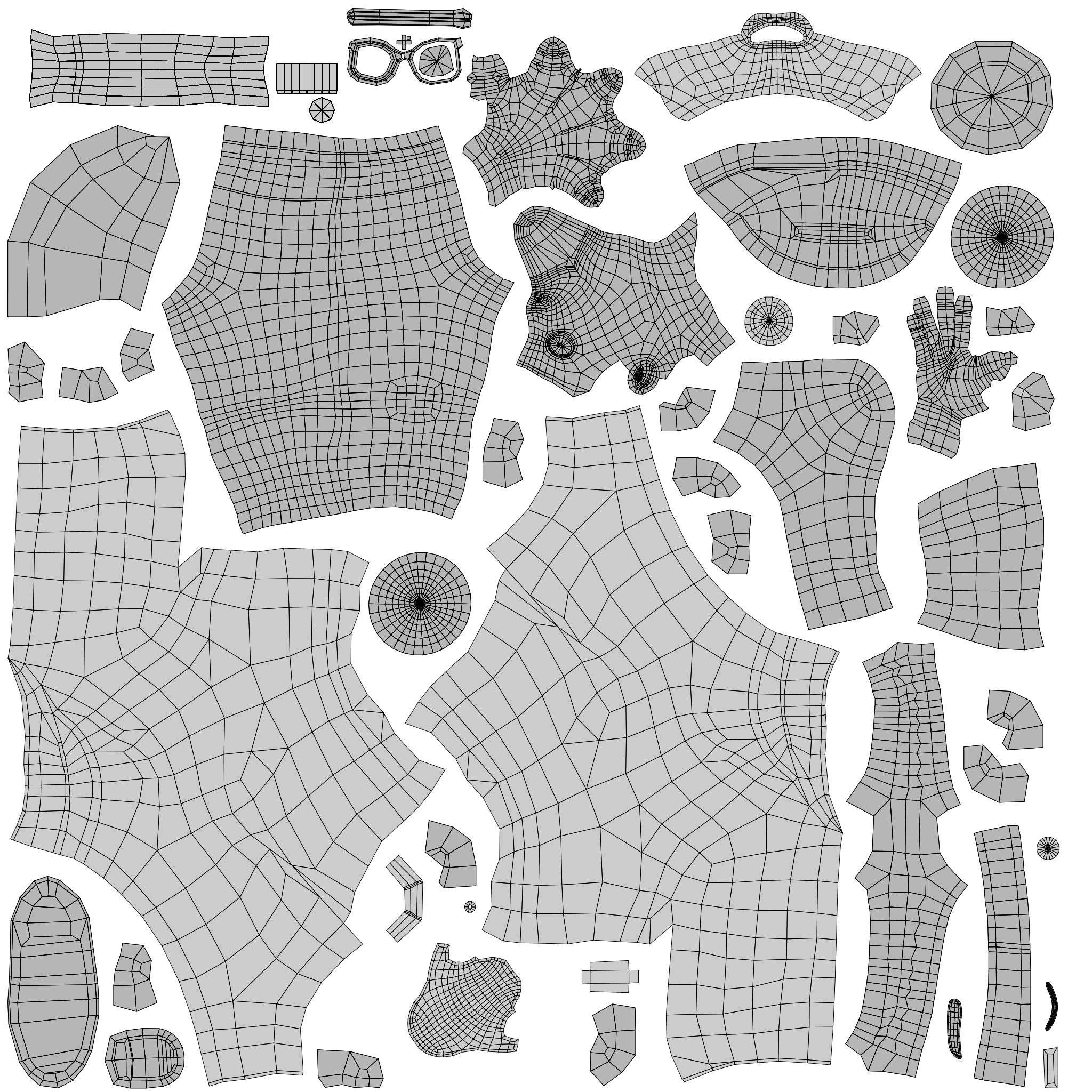 Stylized Male Miner 3D Model Animated Customizable Low-poly 3D model_27