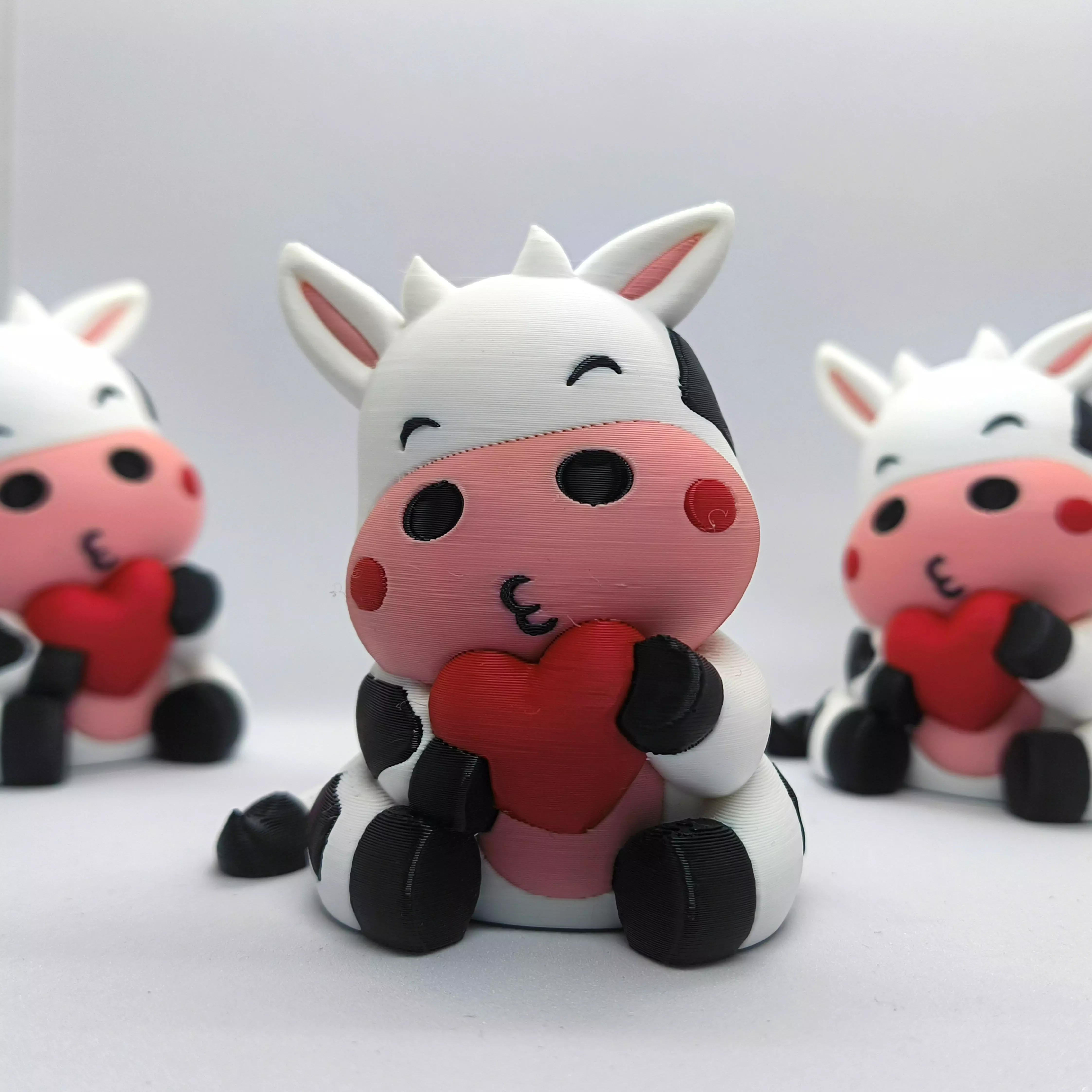 Valentines Special - Kawaii Cow 3D print model_0
