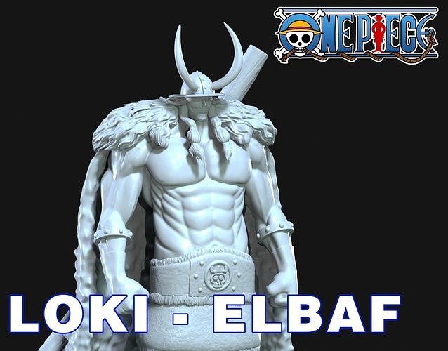 LOKI prince - Elbaf - one piece 3D print model