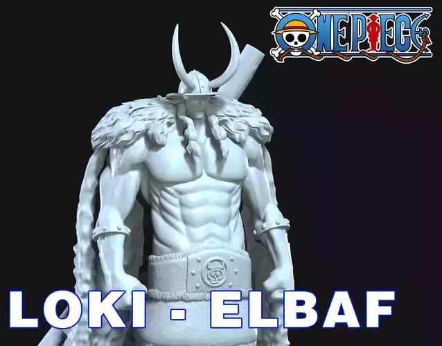 LOKI prince - Elbaf - one piece 3D print model