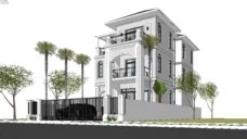 16 3D SketchUp models of luxury houses and apartments 3D model_2