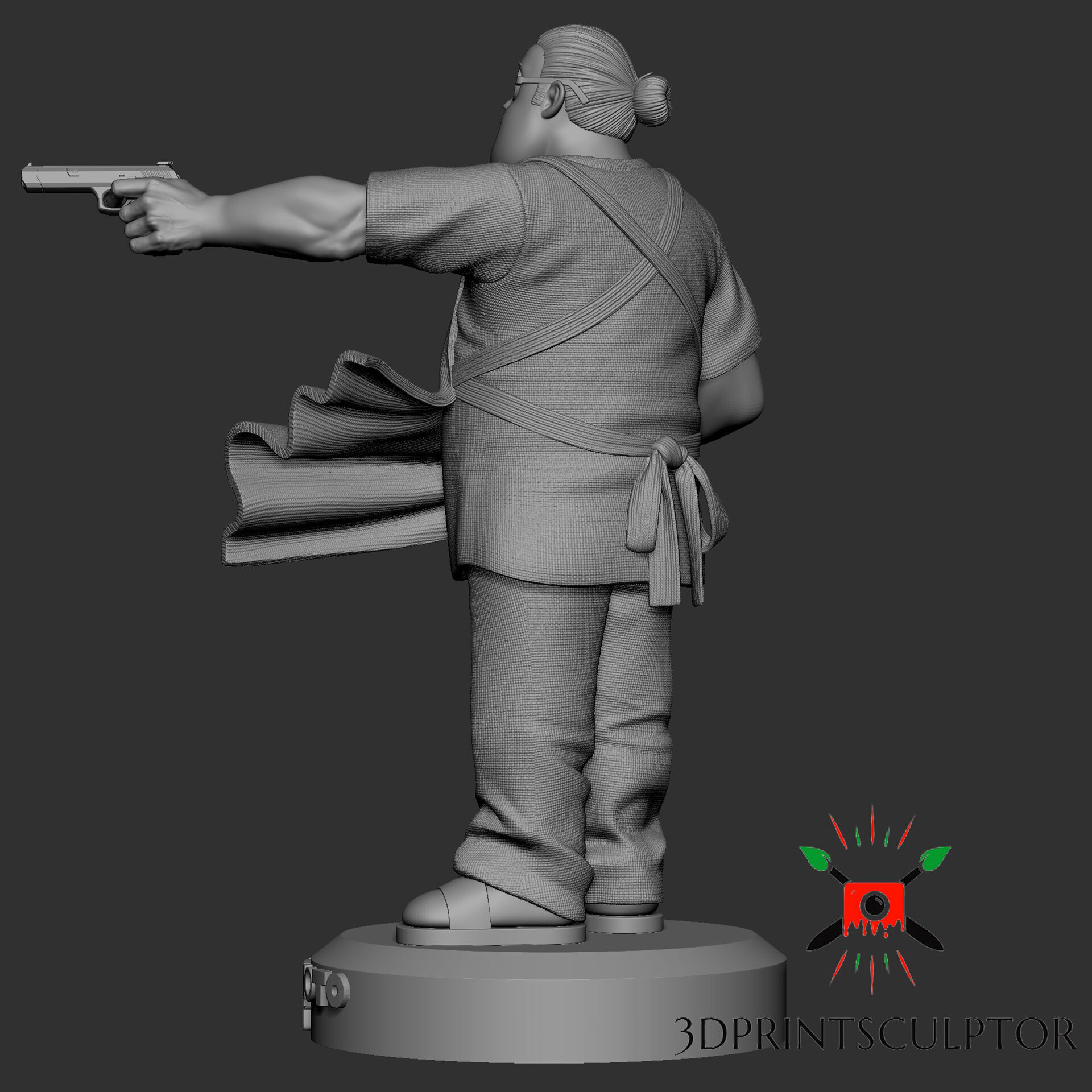 SAKAMOTO DAYS - TARO SAKAMOTO POSE 2 FAN ART 3D print model_5