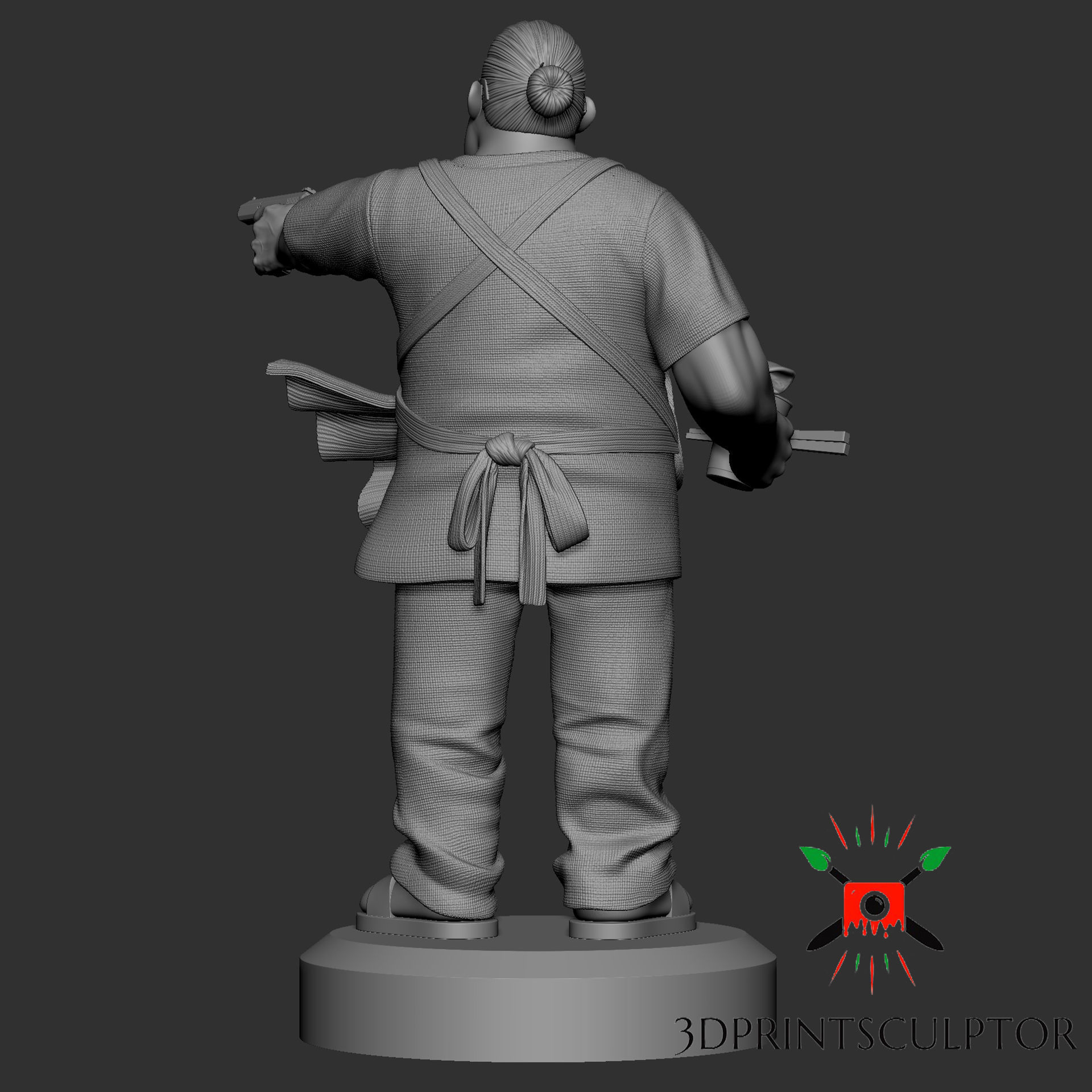 SAKAMOTO DAYS - TARO SAKAMOTO POSE 2 FAN ART 3D print model_4