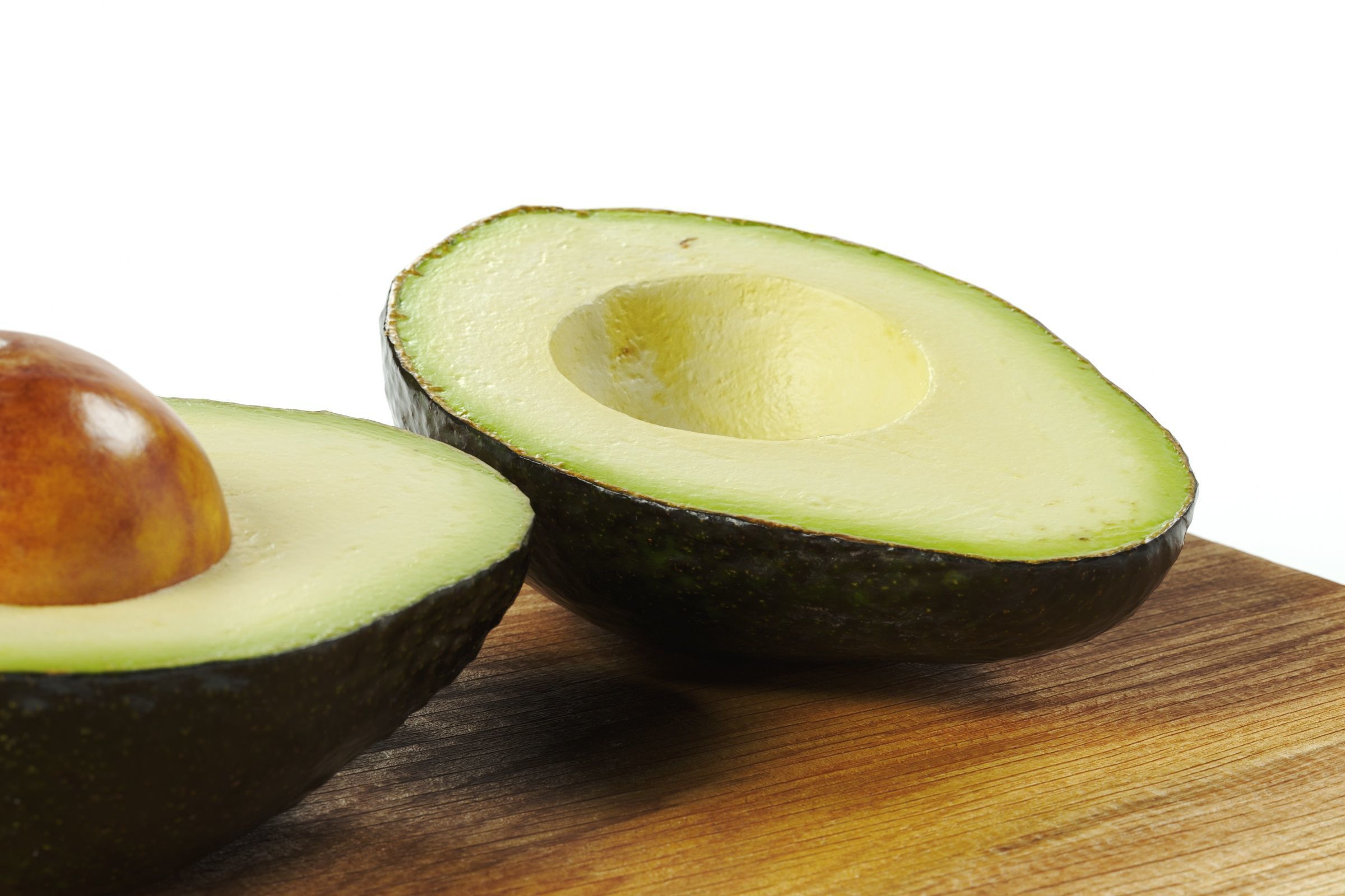 polypasta - avocado halves 01 with cutting board 3D model_4