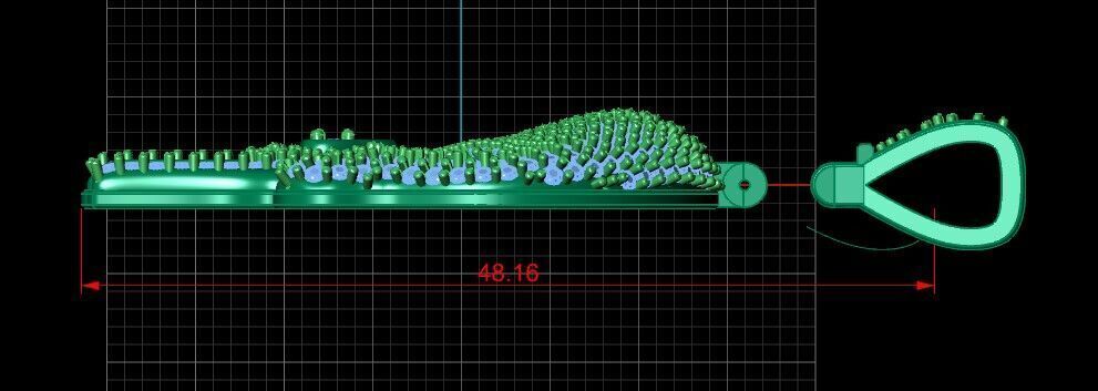 Gilded Bones Diamond Skull Locket 3D print model_5