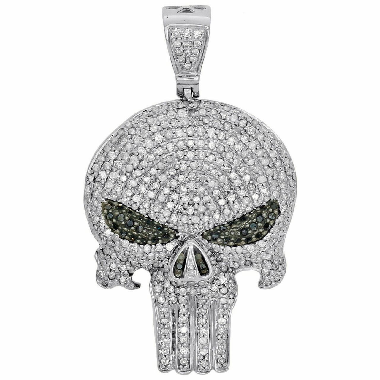 Gilded Bones Diamond Skull Locket 3D print model_12