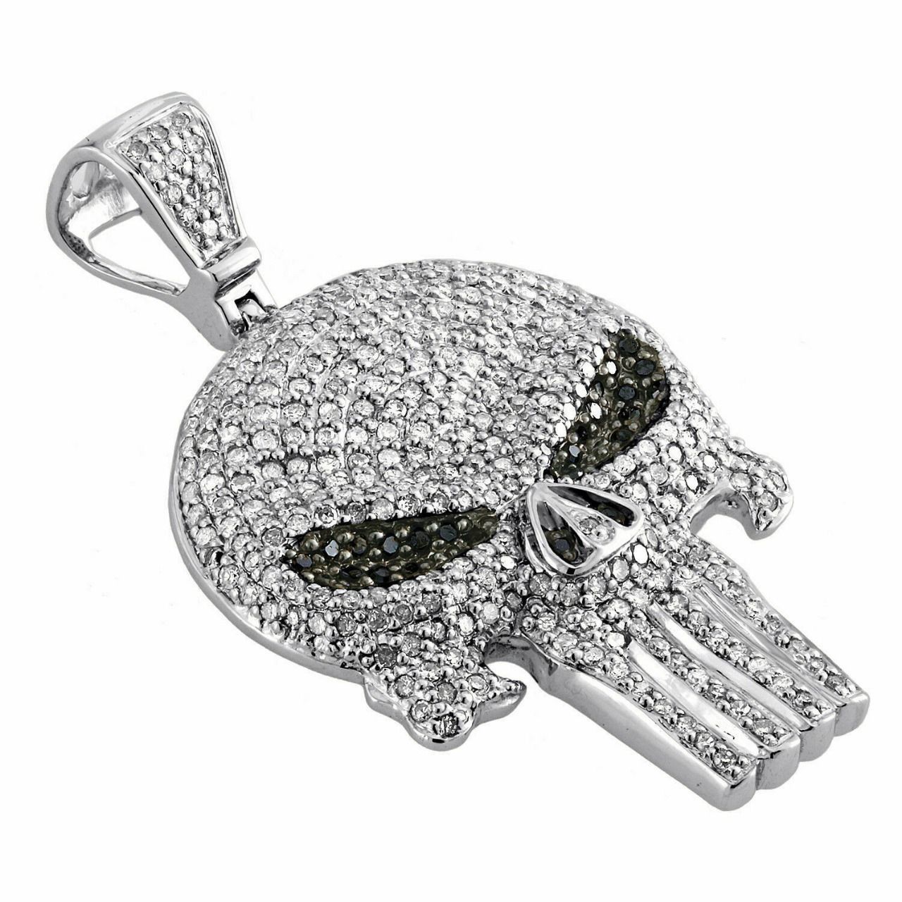 Gilded Bones Diamond Skull Locket 3D print model_13