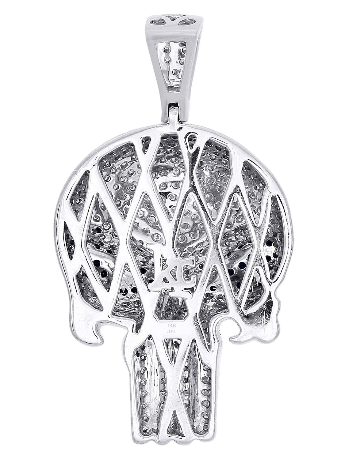 Gilded Bones Diamond Skull Locket 3D print model_14