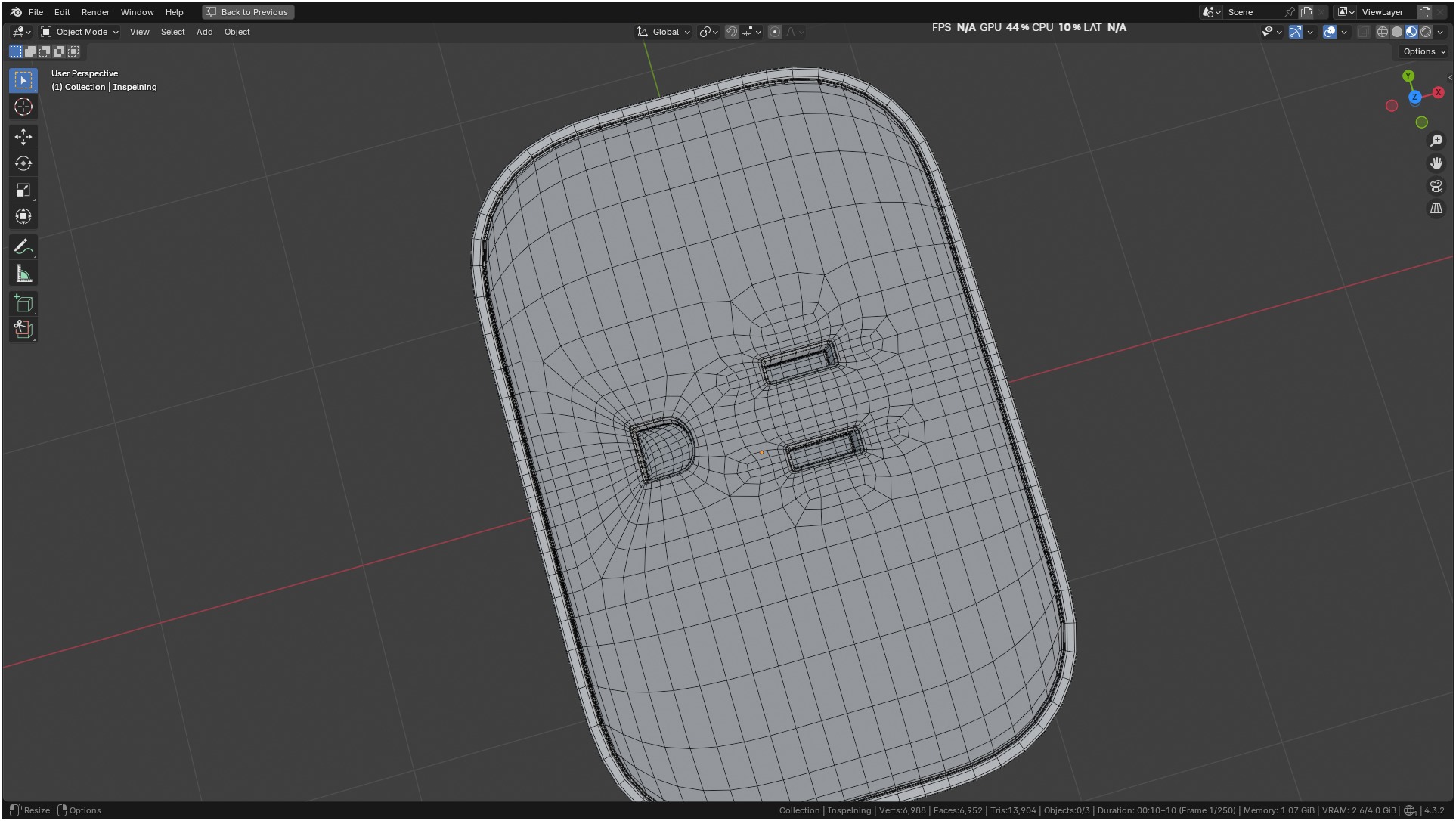 Ikea INSPELNING Plug smart energy monitor 3D model_39