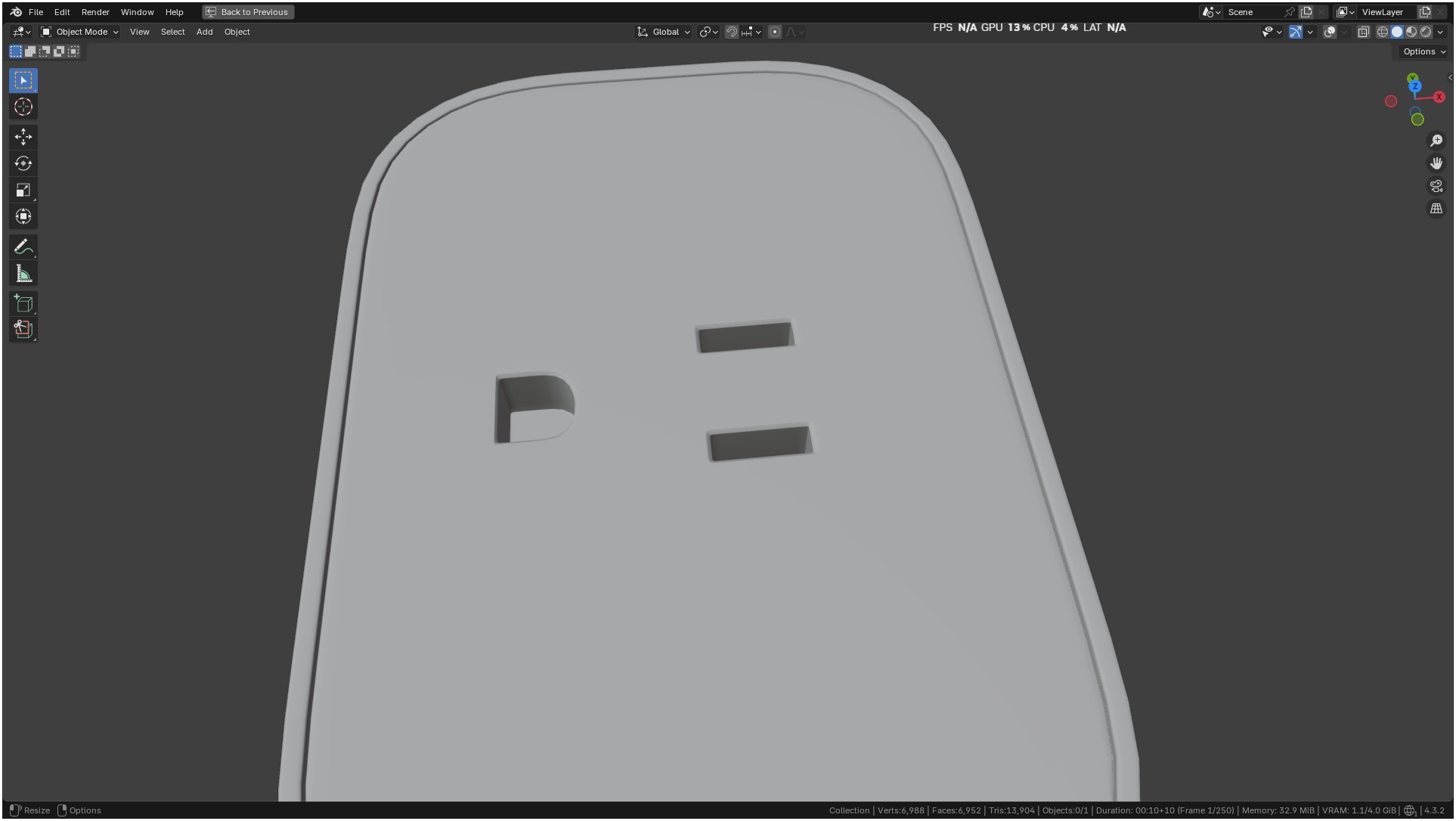 Ikea INSPELNING Plug smart energy monitor 3D model_20