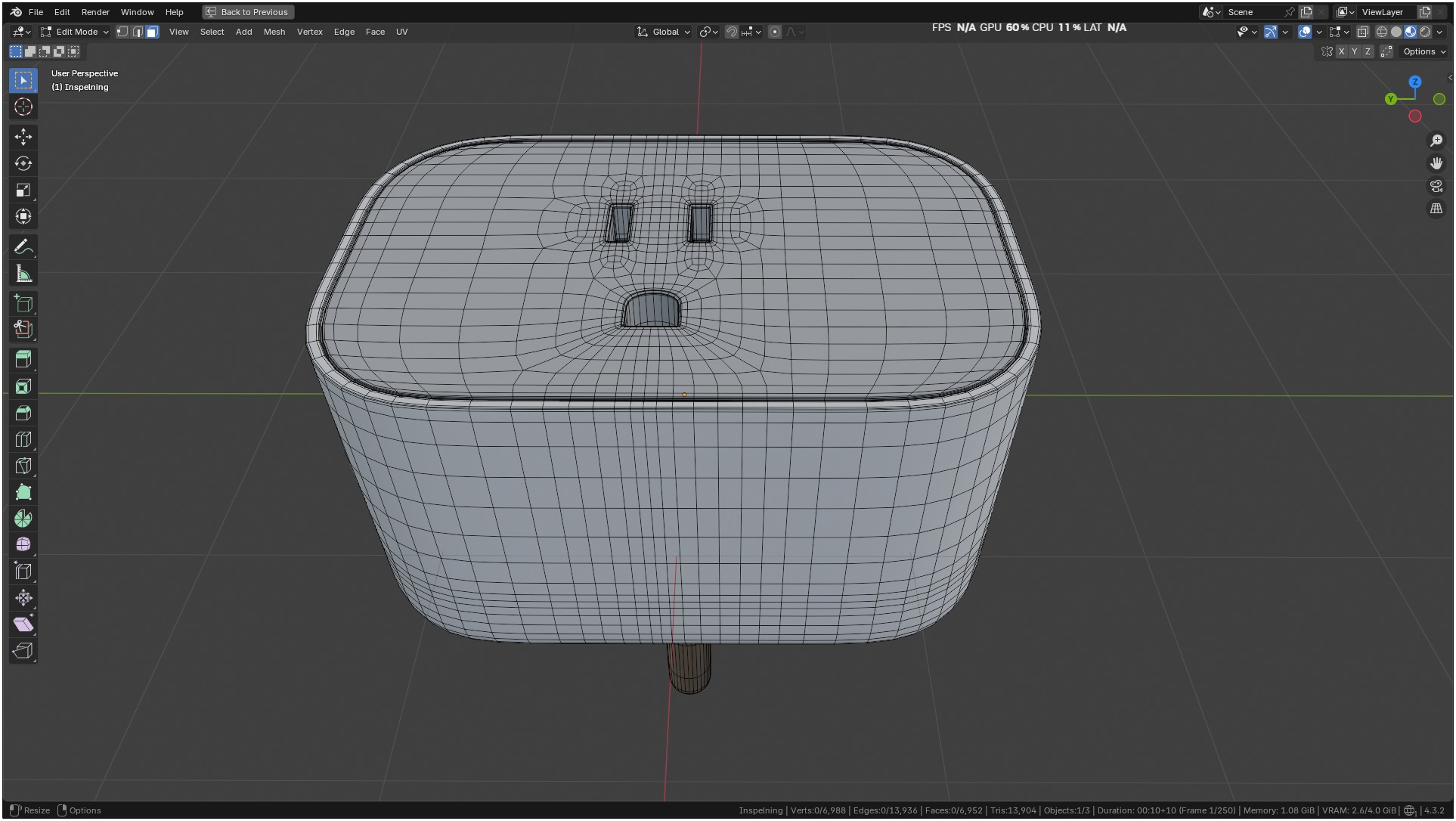 Ikea INSPELNING Plug smart energy monitor 3D model_47