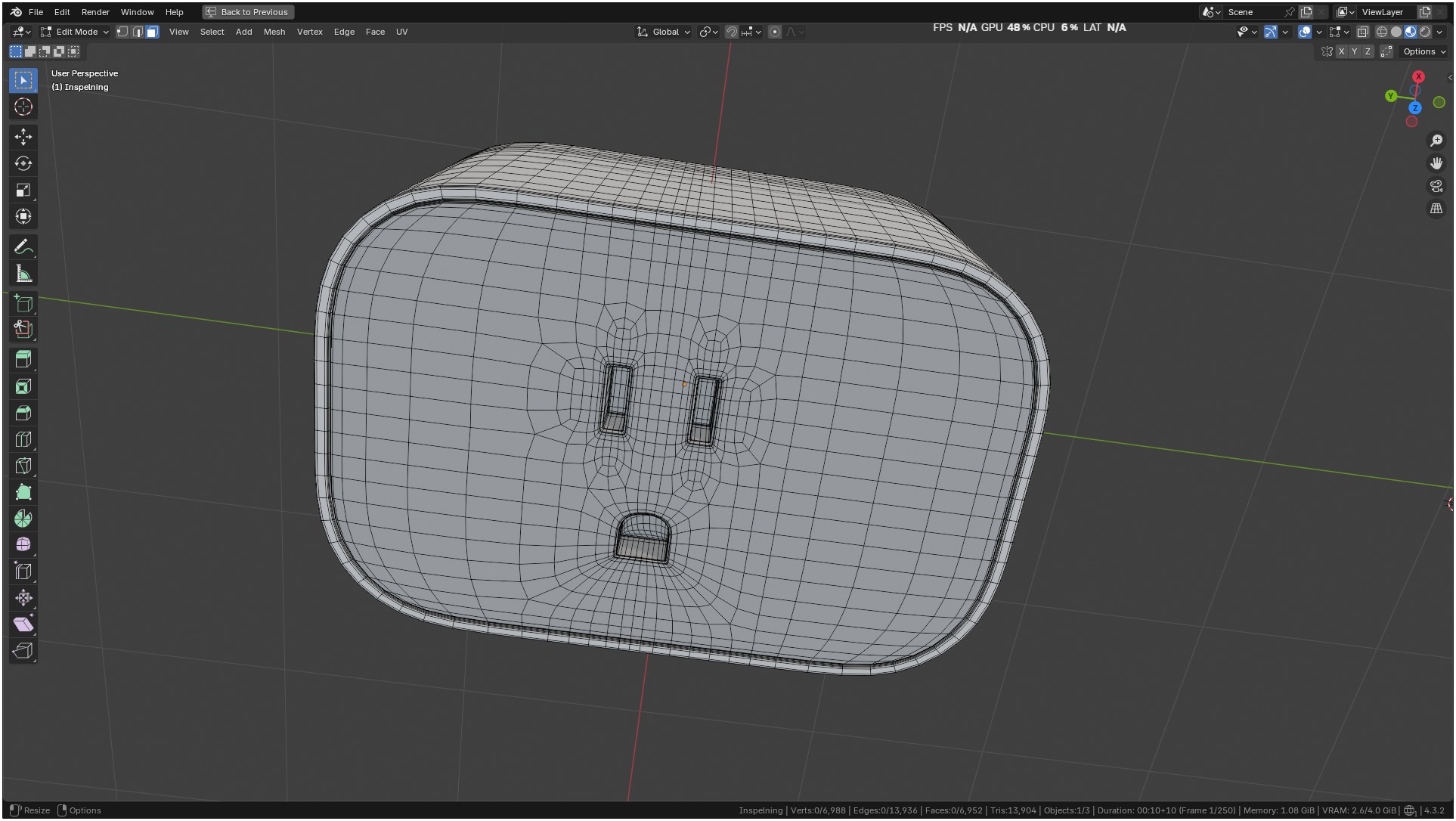 Ikea INSPELNING Plug smart energy monitor 3D model_49