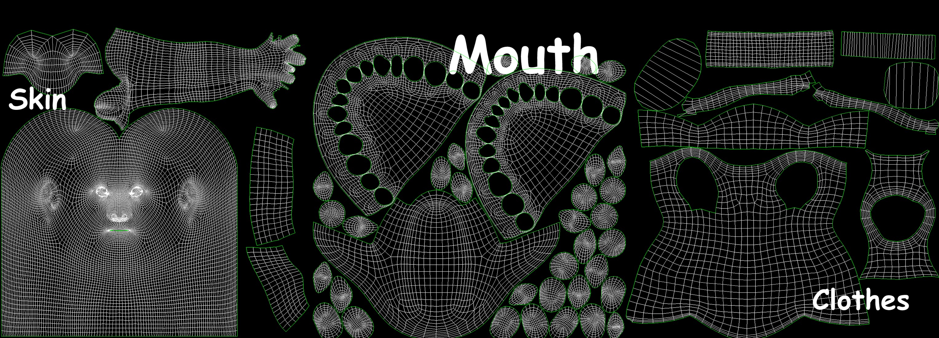 Cyber Cultist v1 Low-poly 3D model_13