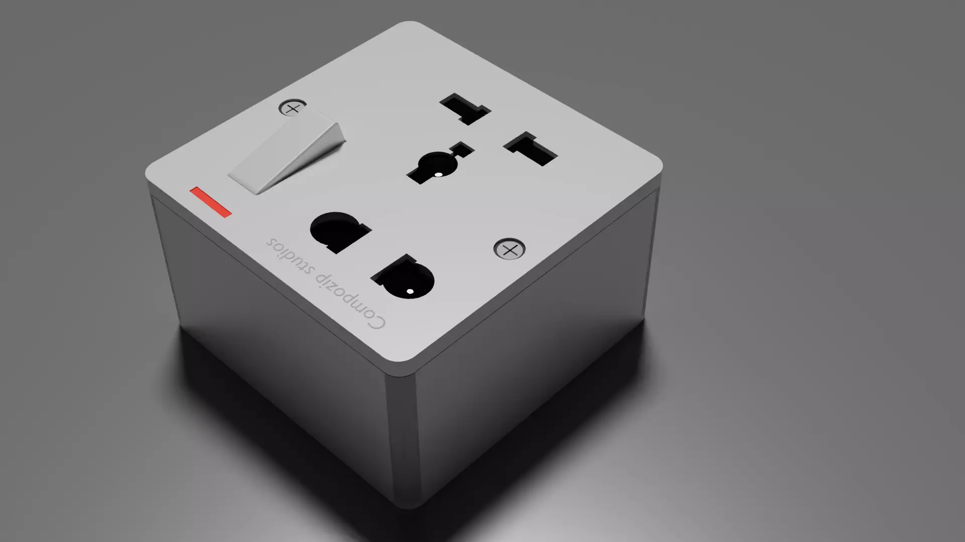 Switch Board 3D model_0