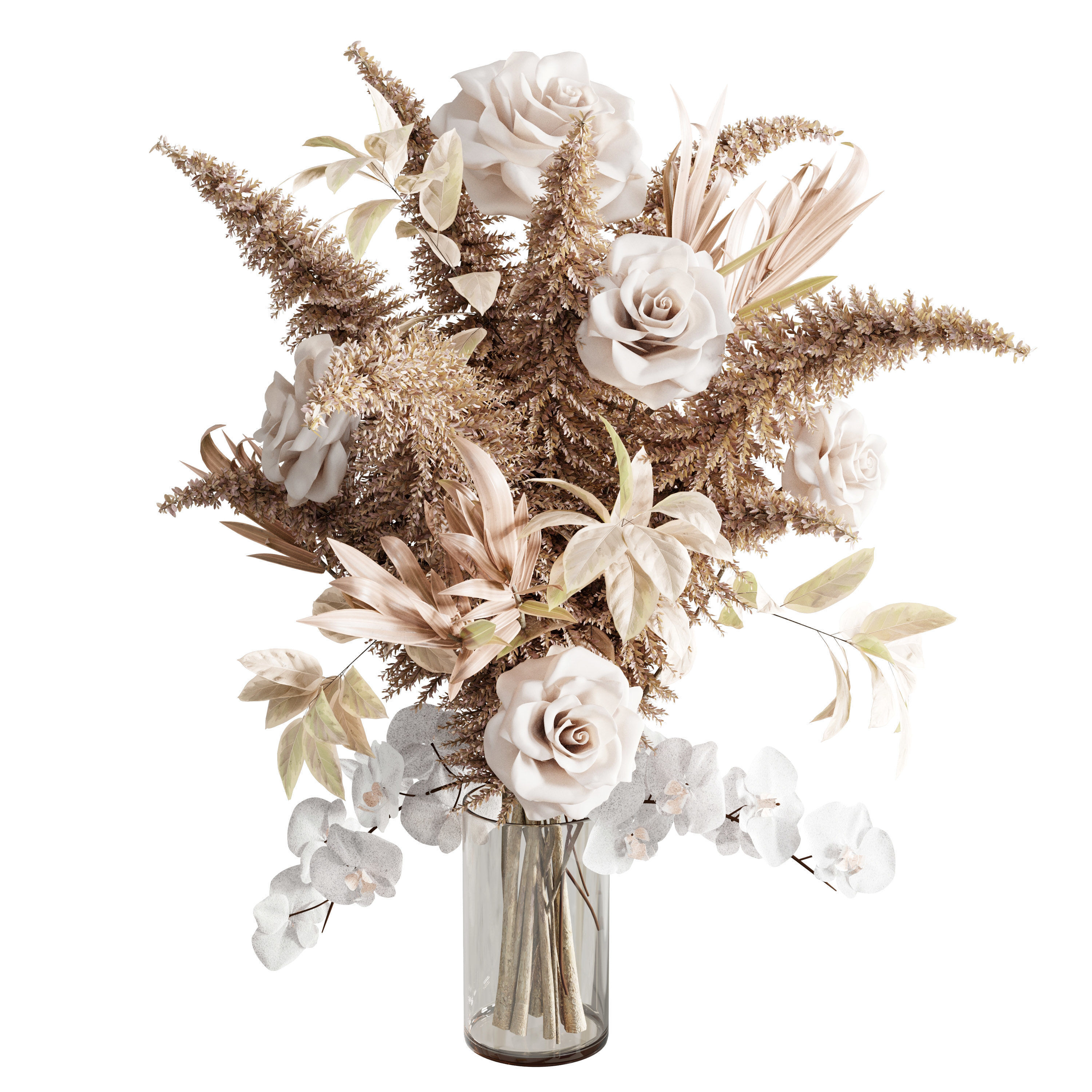 Workplace - Office Furniture 56 3D model_4