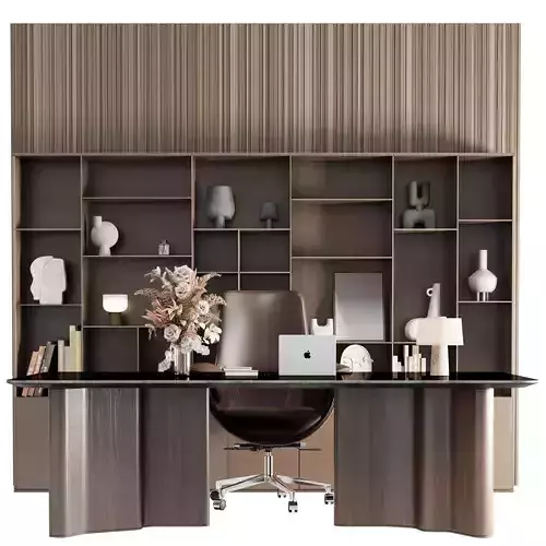 Workplace - Office Furniture 56 3D model