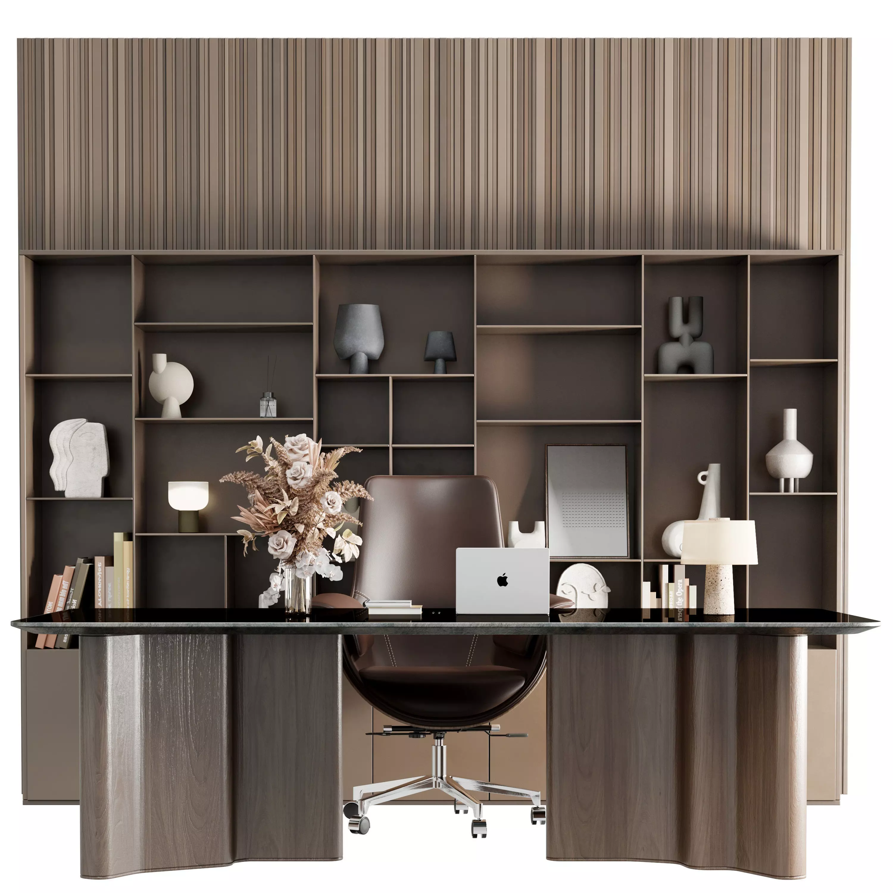 Workplace - Office Furniture 56 3D model_0