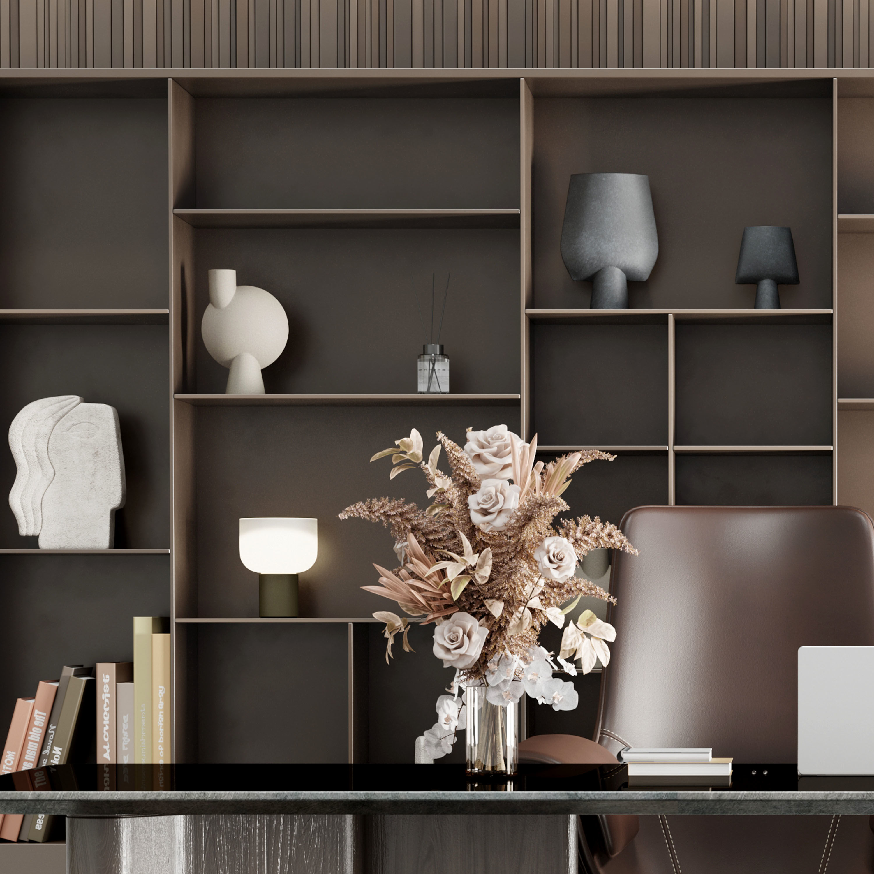 Workplace - Office Furniture 56 3D model_2