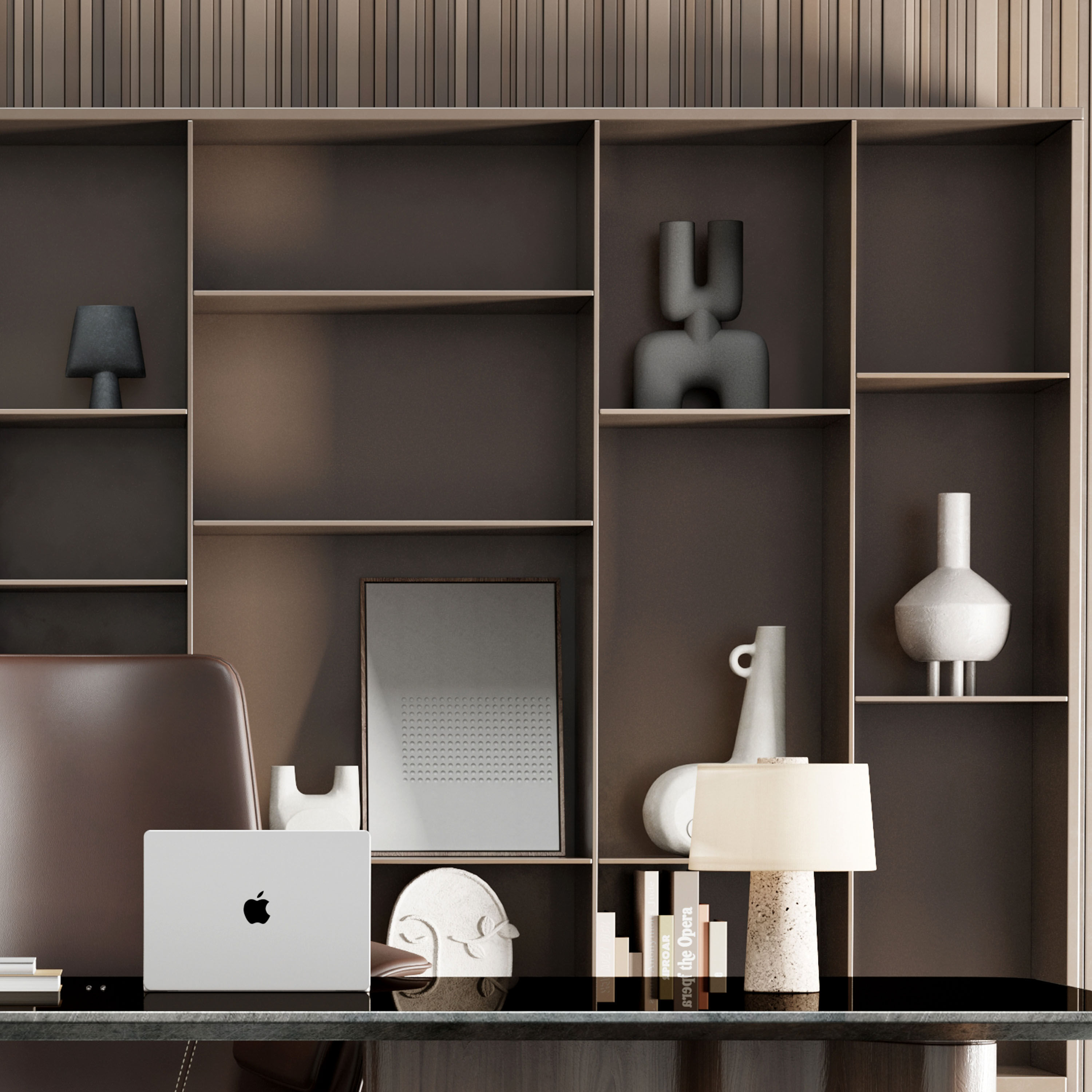 Workplace - Office Furniture 56 3D model_3