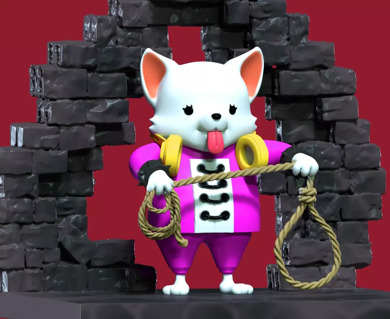 Minochihuahua - Impel Down - ONE PIECE - 3d print 3D print model