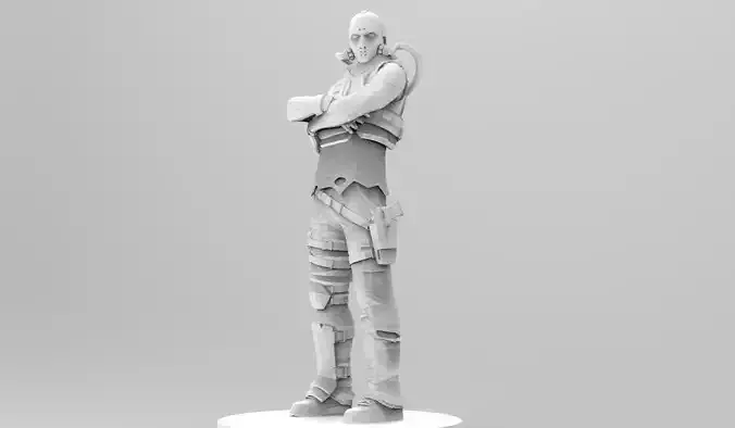 FORTNITE - EMINEM RAP BOY RELOADED 3D print model