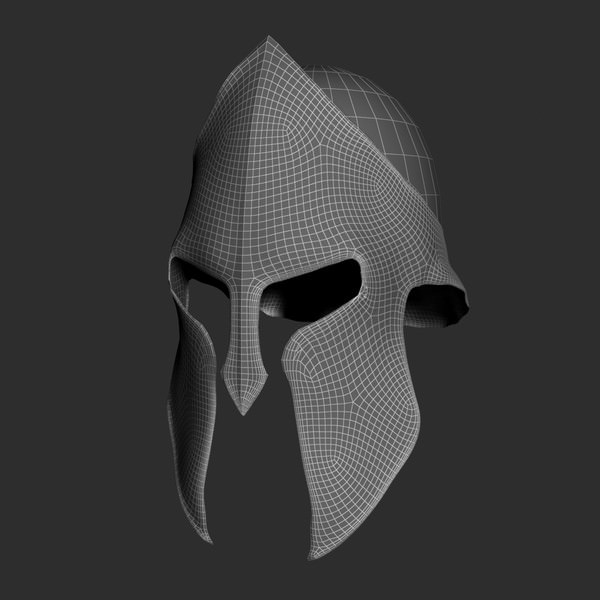 Spartan Helmet 300 Movie 3D Model Game ready .max .obj .stl - CGTrader.com