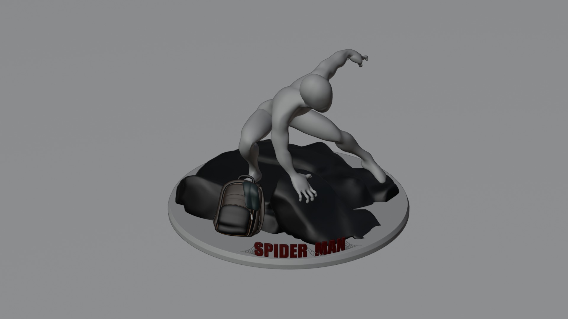 3D Printable Spider Man Figurine 3D print model_10