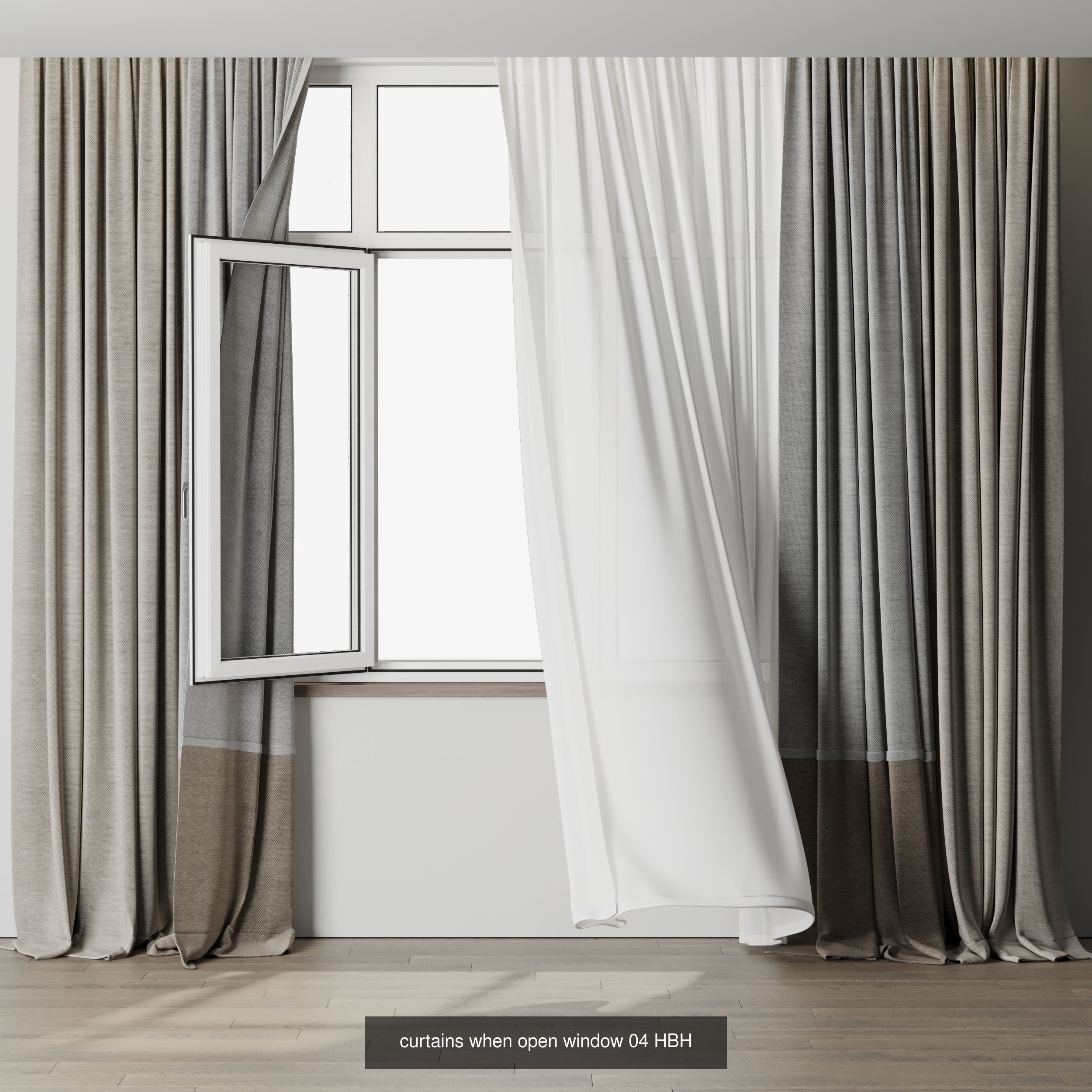 Collection curtains when open window  _4