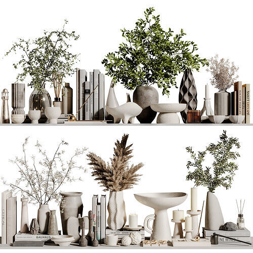 decorative set 124 3D model | CGTrader
