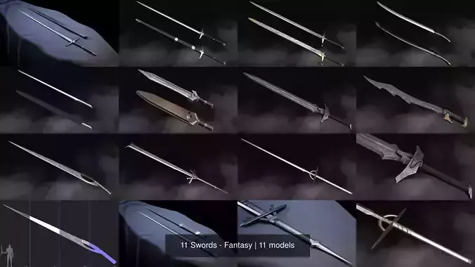 11 Swords - Fantasy