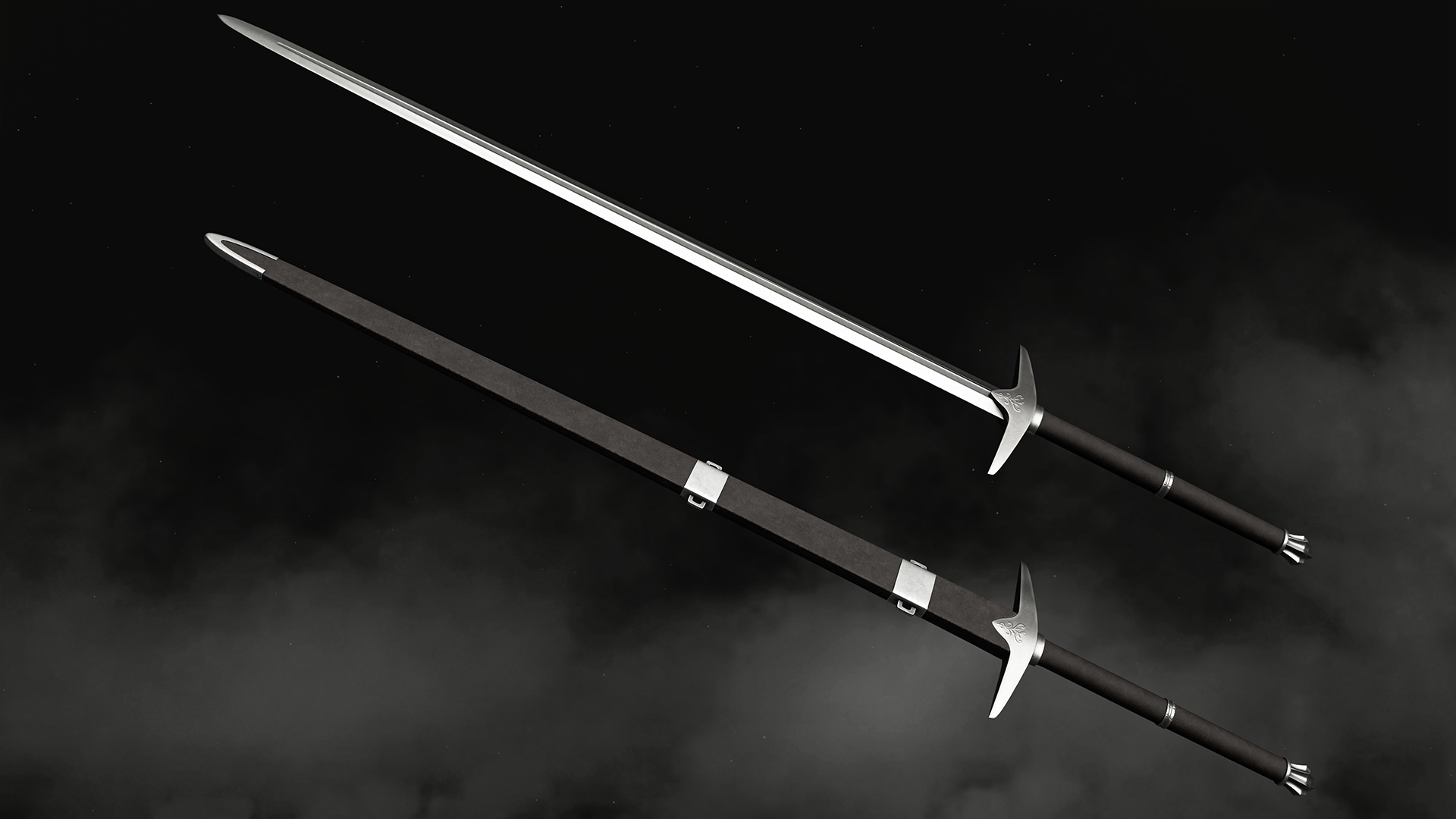 11 Swords - Fantasy 3D Model Collection_3