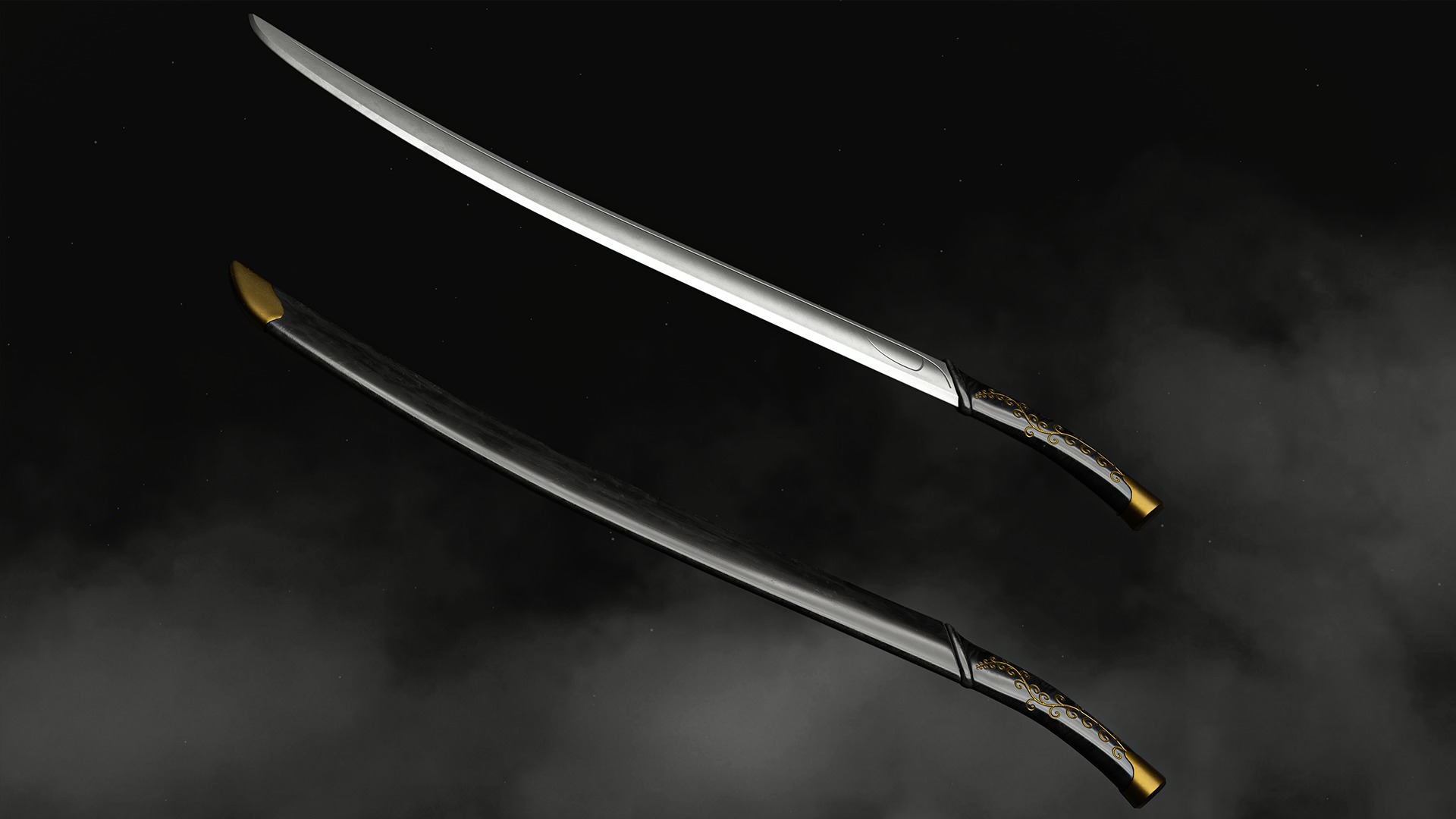 11 Swords - Fantasy 3D Model Collection_5