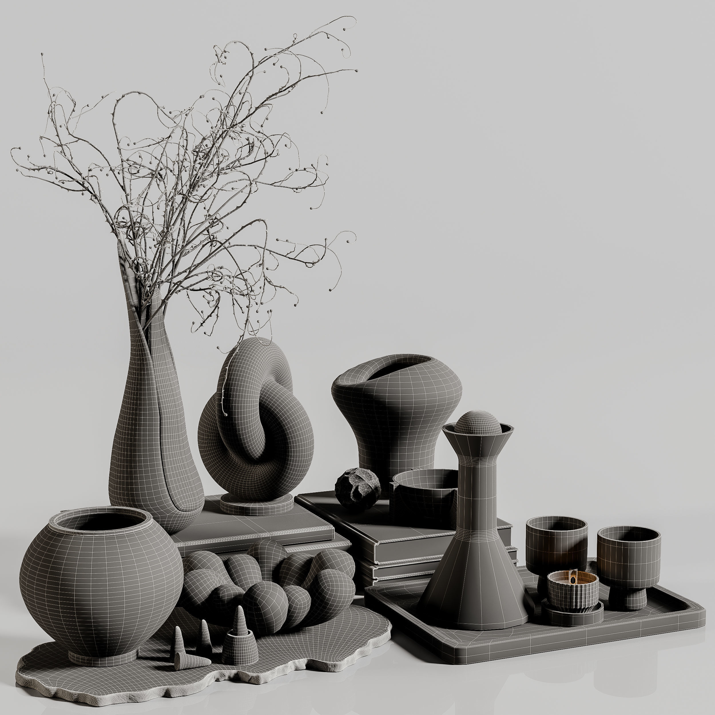 decorative set 125 3D model_7