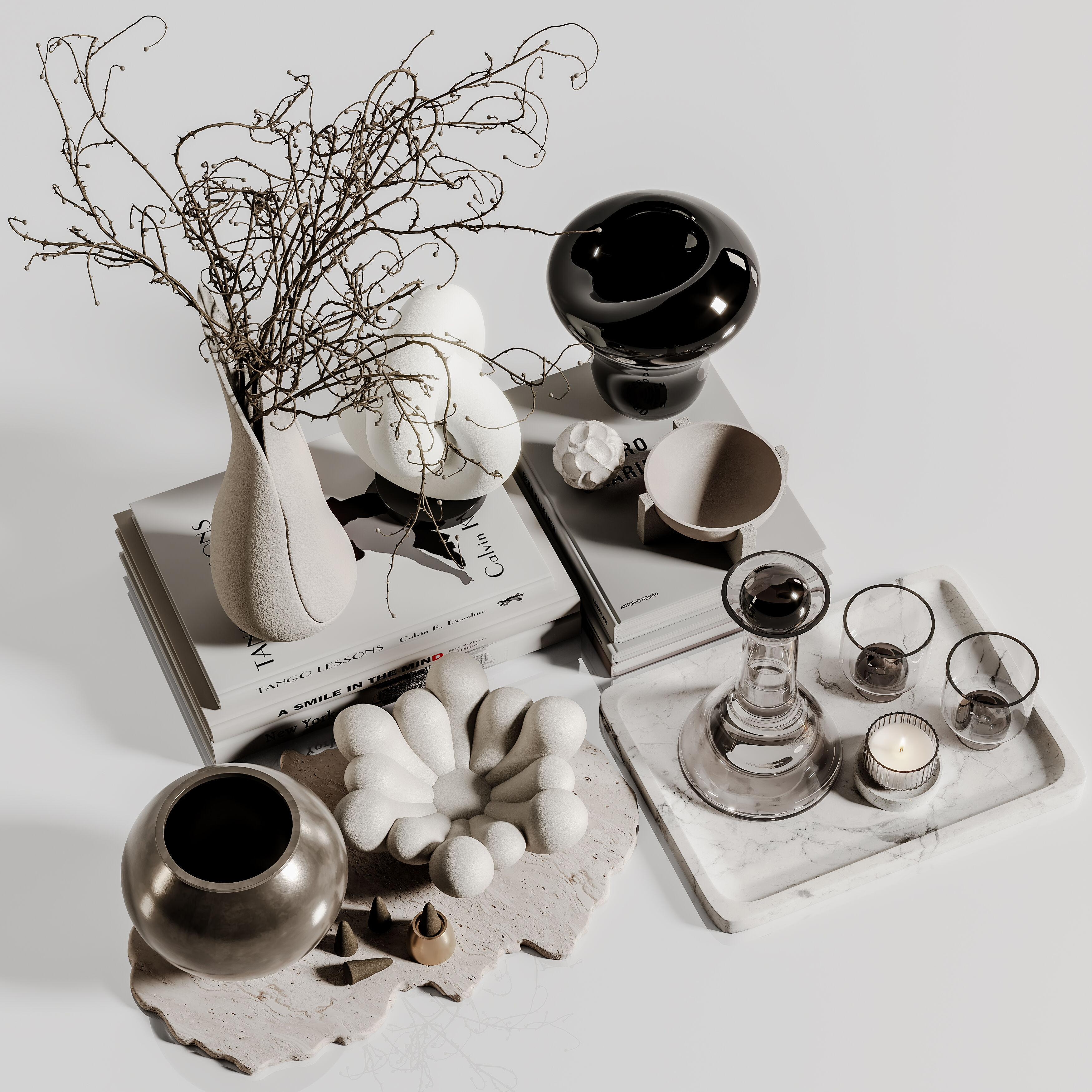 decorative set 125 3D model_3