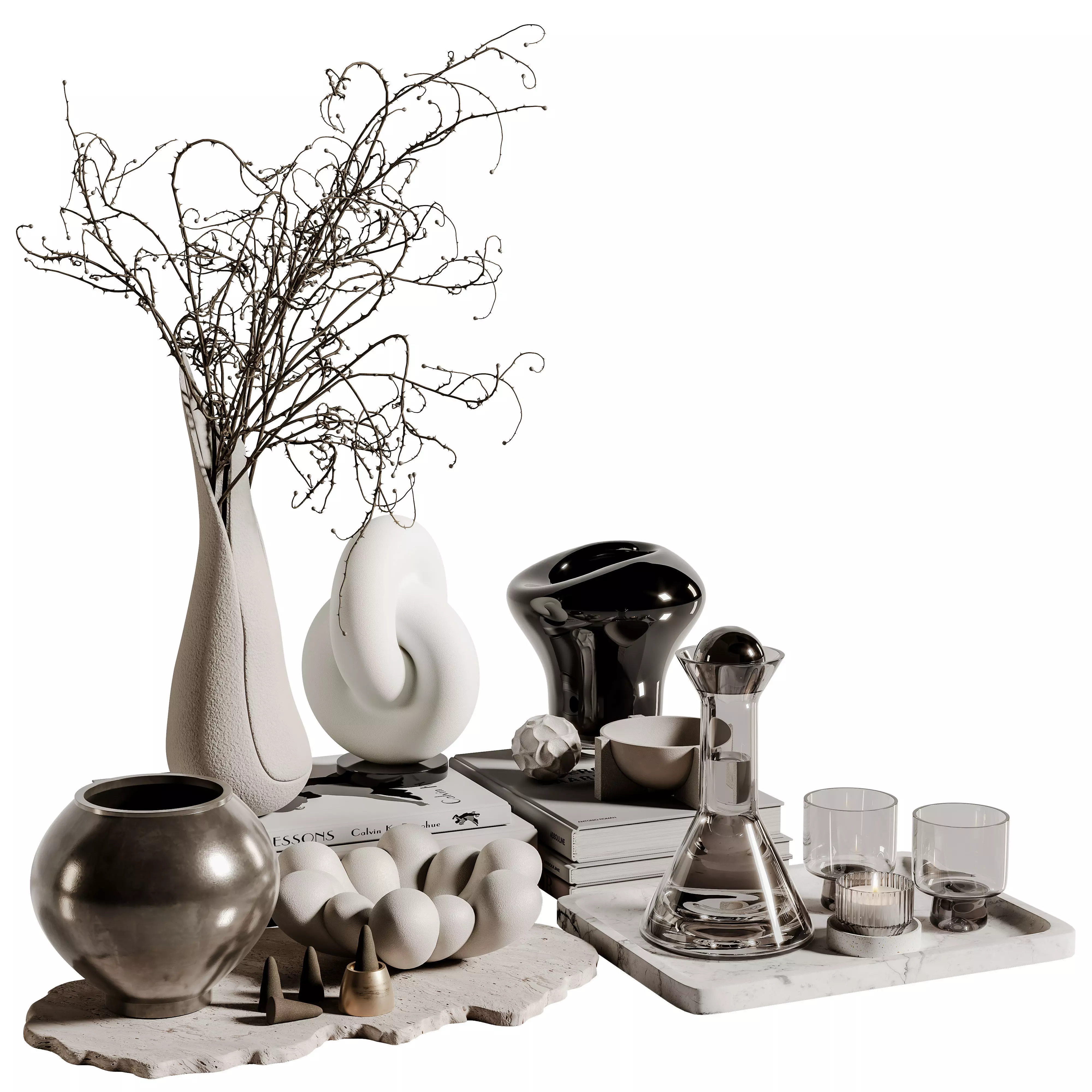 decorative set 125 3D model_0