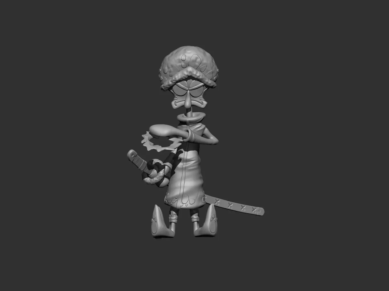 Squid law 3D print model