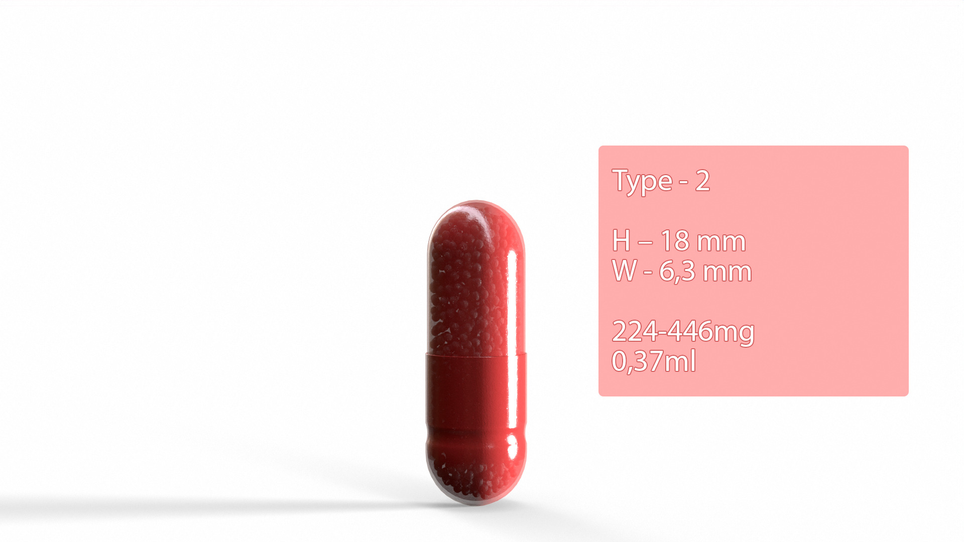 All capsule types or pills drugs Game Ready Low-poly 3D model_7