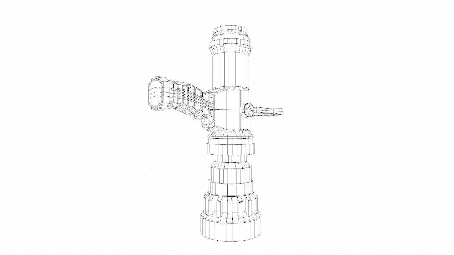 Rosenbauer RB6 Portable Monitor Low-poly 3D model_13