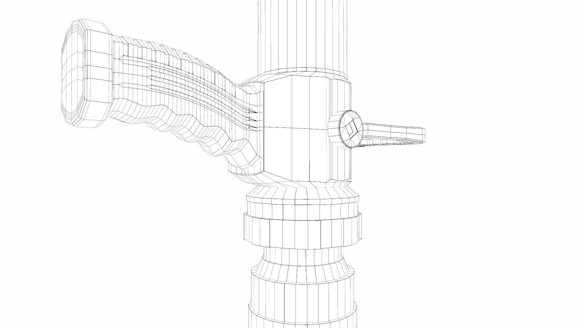 Rosenbauer RB6 Portable Monitor Low-poly 3D model_12