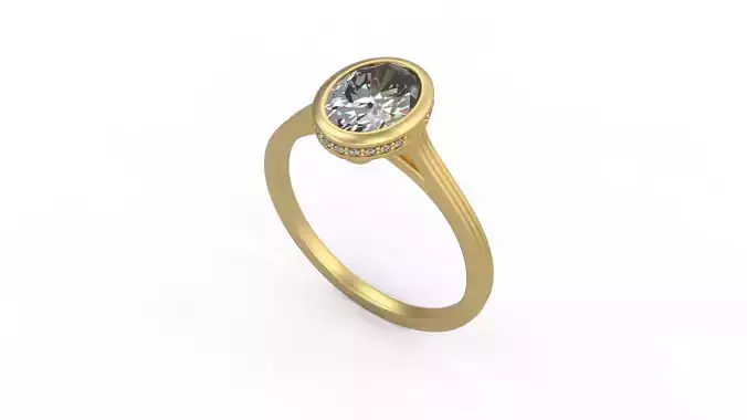 Woman Solitaire 1914