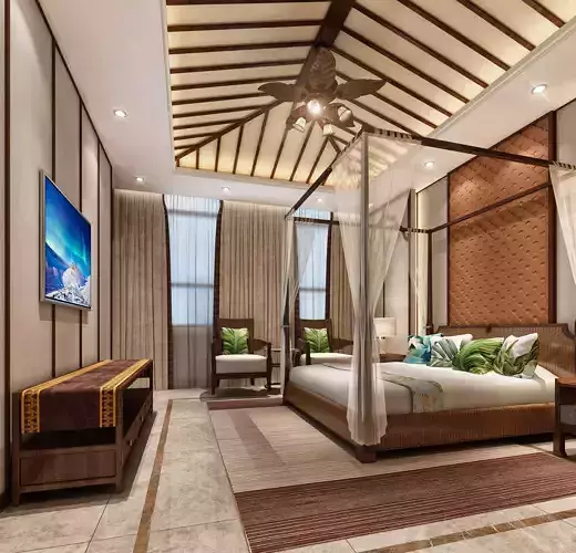 Hotel room 3D model