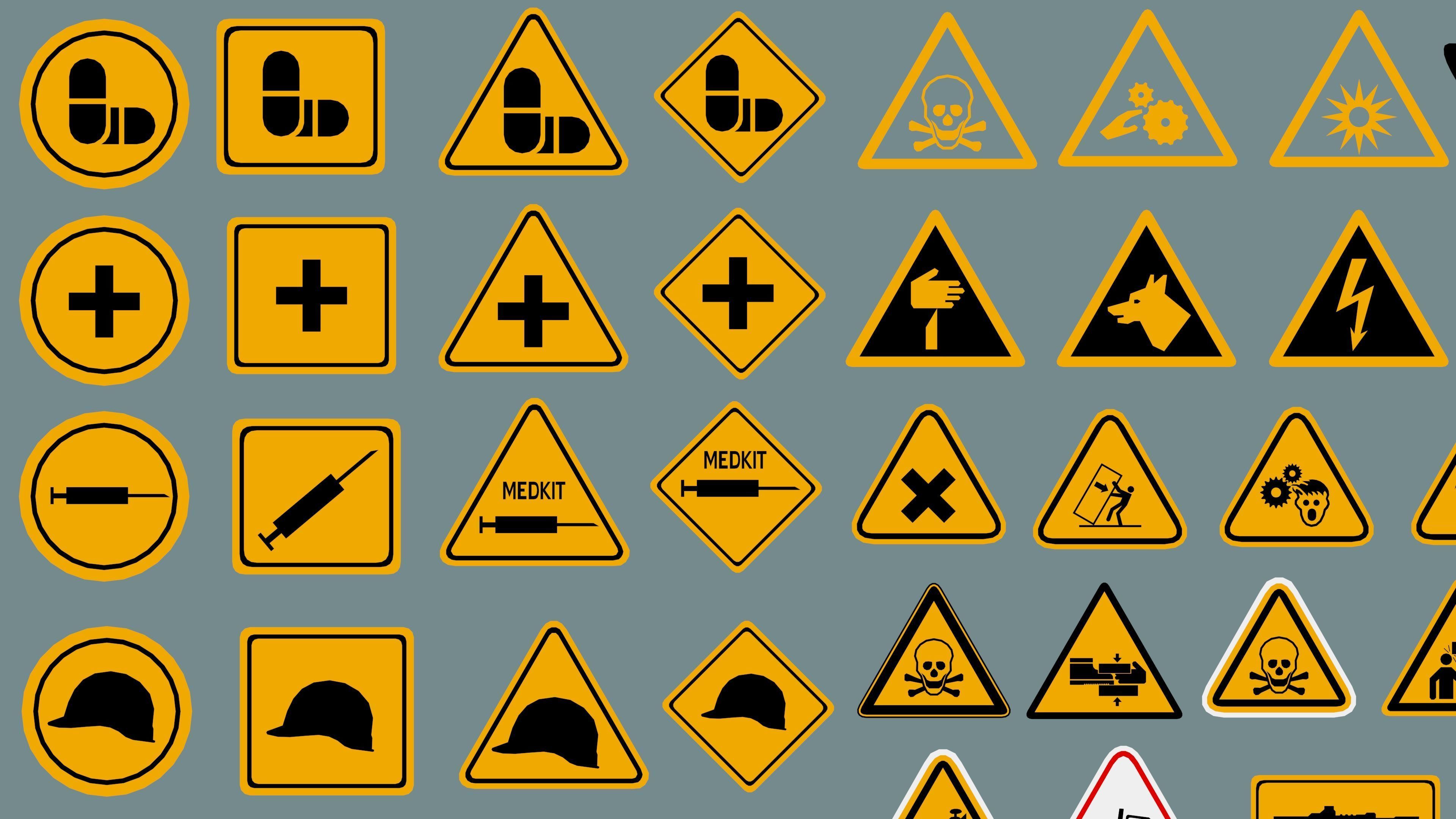 Polygon Decals 201 pieces - Collection 2 Low-poly 3D model_2