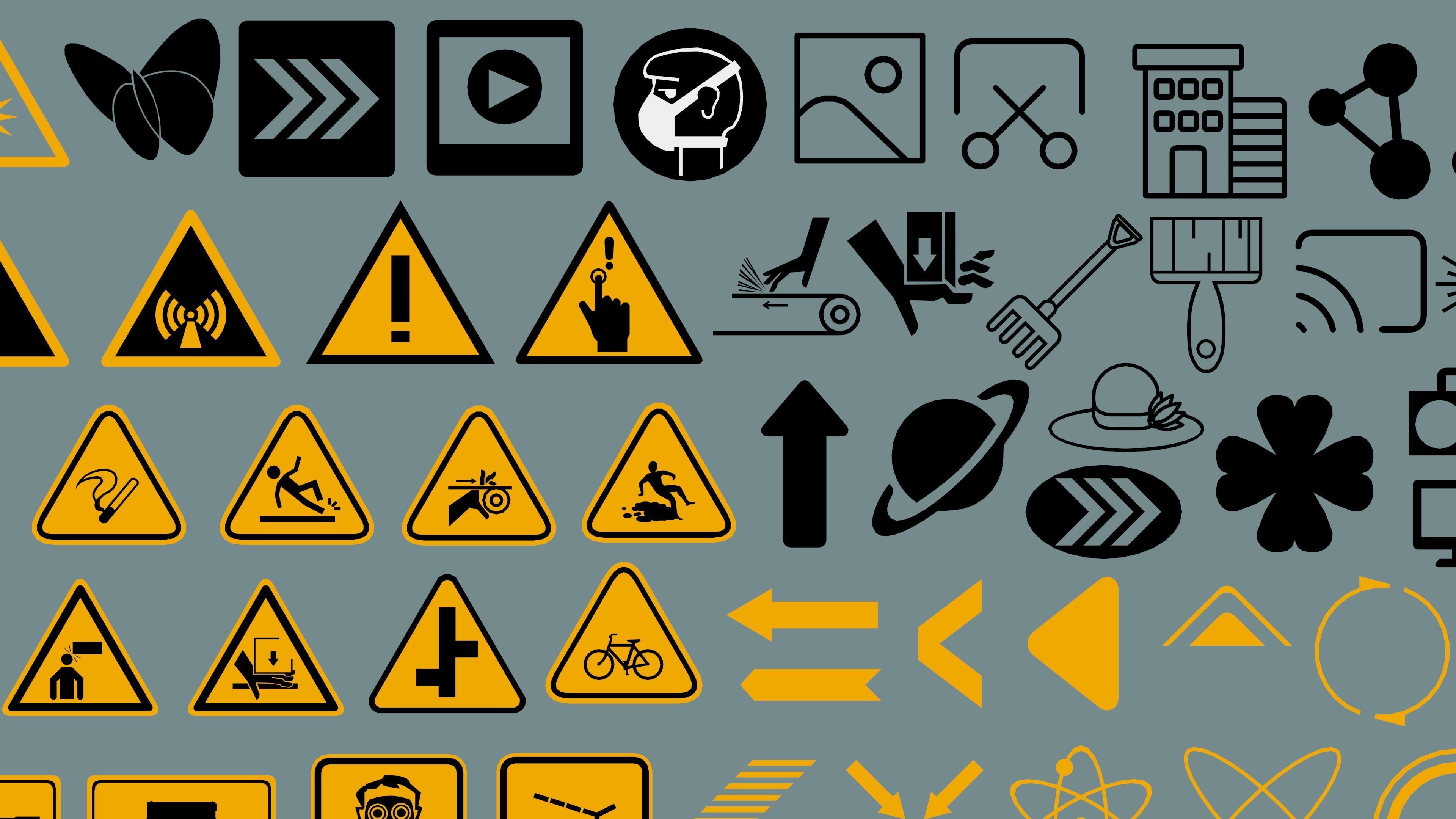 Polygon Decals 201 pieces - Collection 2 Low-poly 3D model_4