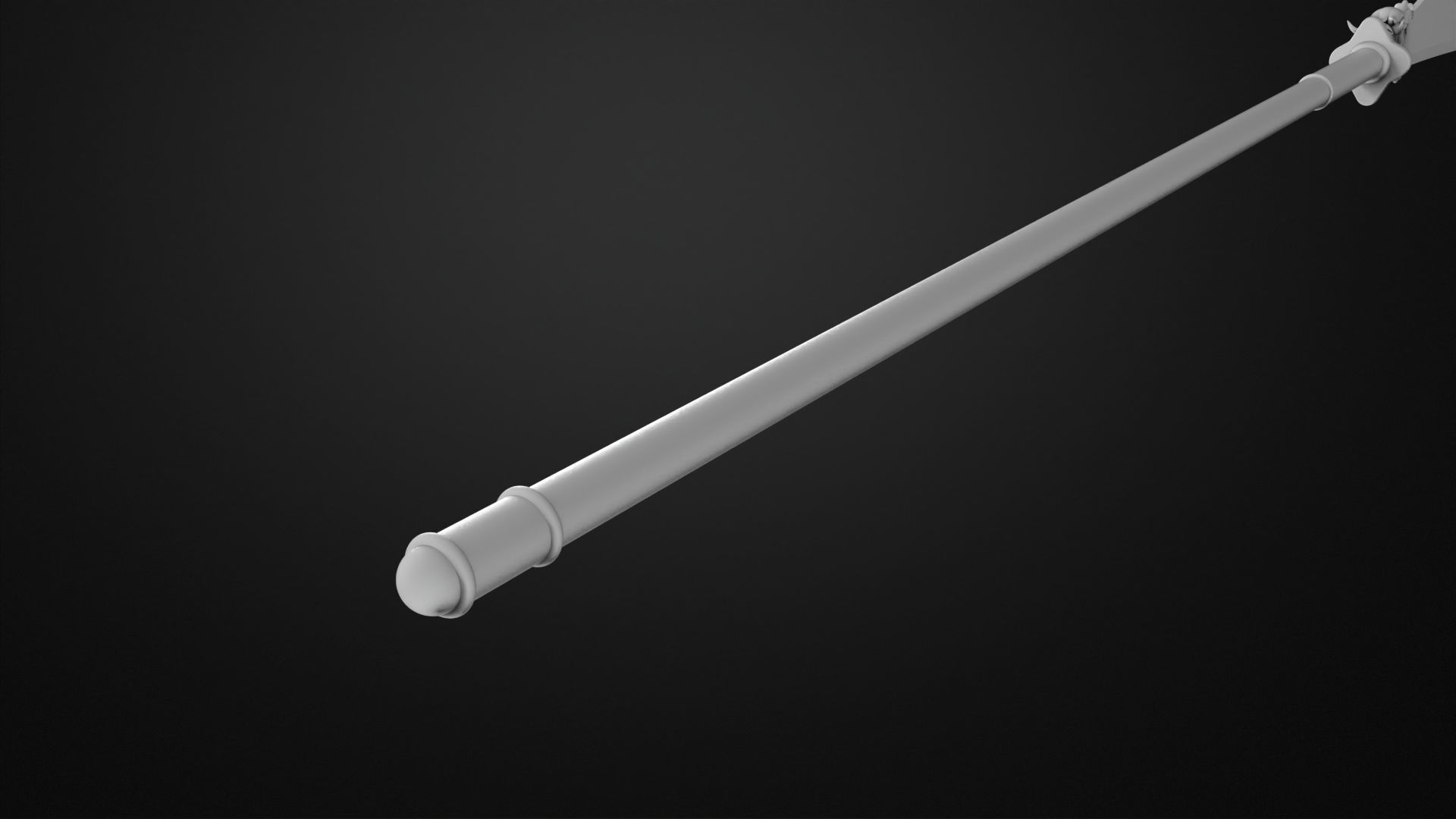 Weapons Encyclopedia 159 Engetsutou 3D print model_6