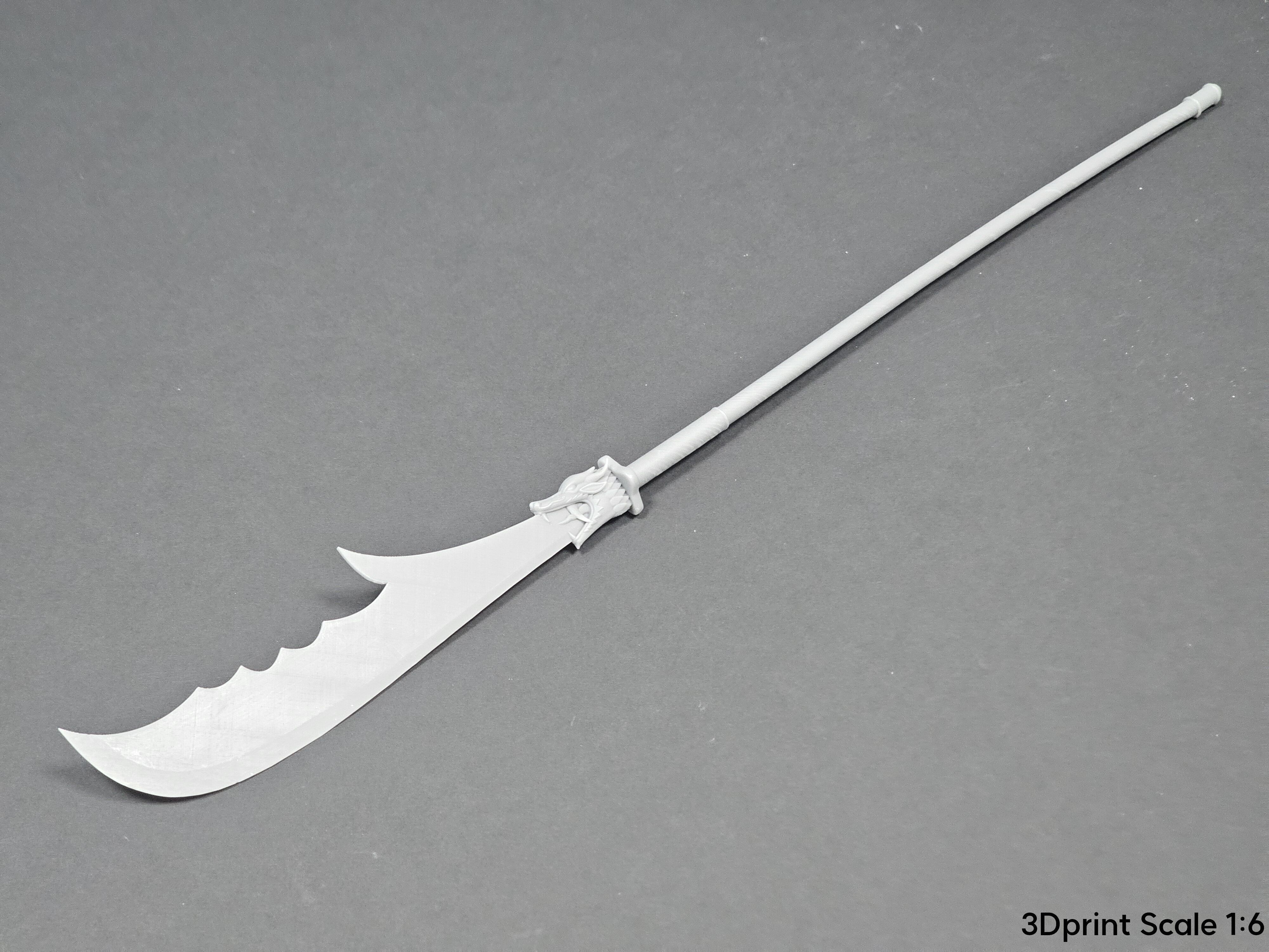 Weapons Encyclopedia 159 Engetsutou 3D print model_8