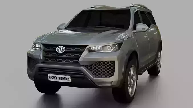 Toyota Fortuner Rigged
