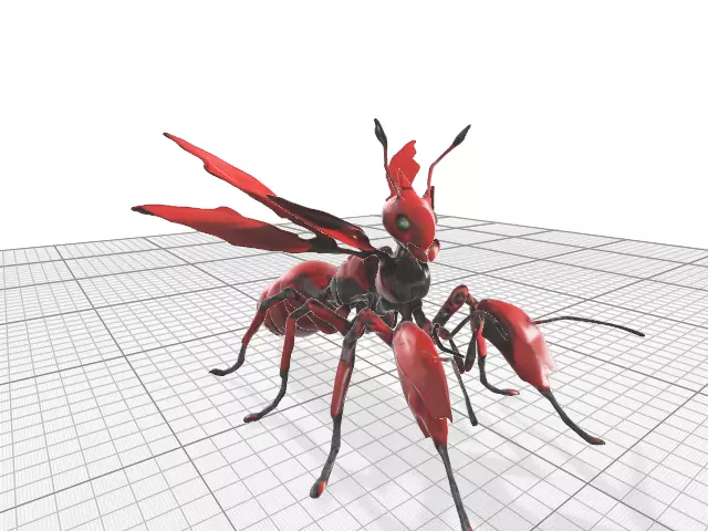 3D model red ant 3D print model Free 3D print model